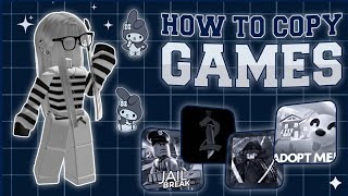 HOW TO COPY GAMES ON ROBLOX 2026 (FREE METHOD COPYLOCKED AND UNCOPYLOCKED)