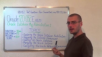 1Z0-052 – Oracle Exam Database 11g Test Administration I Questions