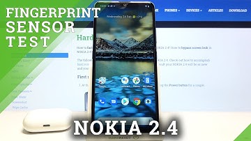 Touch ID on NOKIA 2.4 – Test Fingerprint Sensor