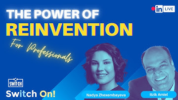 How to Use Reinvention for the Growth of Your Practice - Itzik Amiel and Dr. Nadya Zhexembayeva