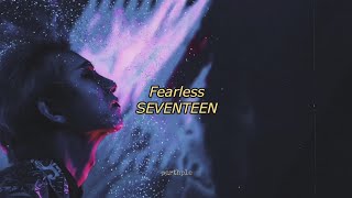 seventeen - fearless english lyrics
