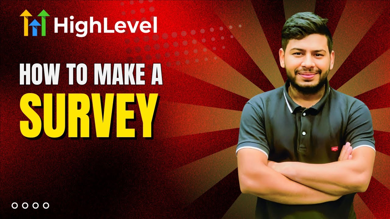 How to Create a Survey in GoHighLevel (Easy Guide!) - YouTube