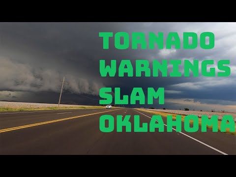 Tornado Warnings and Severe Storms Slam Through Oklahoma