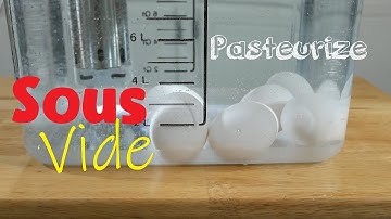 How To Pasteurize Eggs Sous Vide Simple Easy