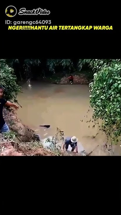 hantu air tertangkap warga