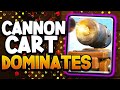 THE MOST INSANE CANNON CART DECK EVER MADE!