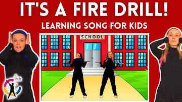 Fire Drill Song for School | It