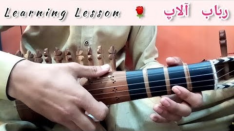 Rabab Alaap Bhairavi Slow Motion|Learning For Begginers|Basic tutorial.