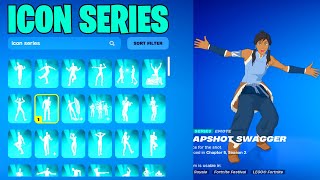 All *NEW* Fortnite Icon Series Dances & Emotes! (Korra!) by Coltify 1,490 views 2 weeks ago 12 minutes, 49 seconds