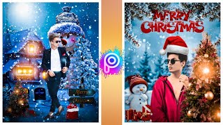 Merry Christmas Photo Editing ll Christmas Special Photo Editing ll PicsArt Editing l MauryaCreation screenshot 1
