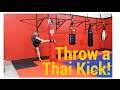 How to do the Muay Thai Round Kick: Muay Thai 101