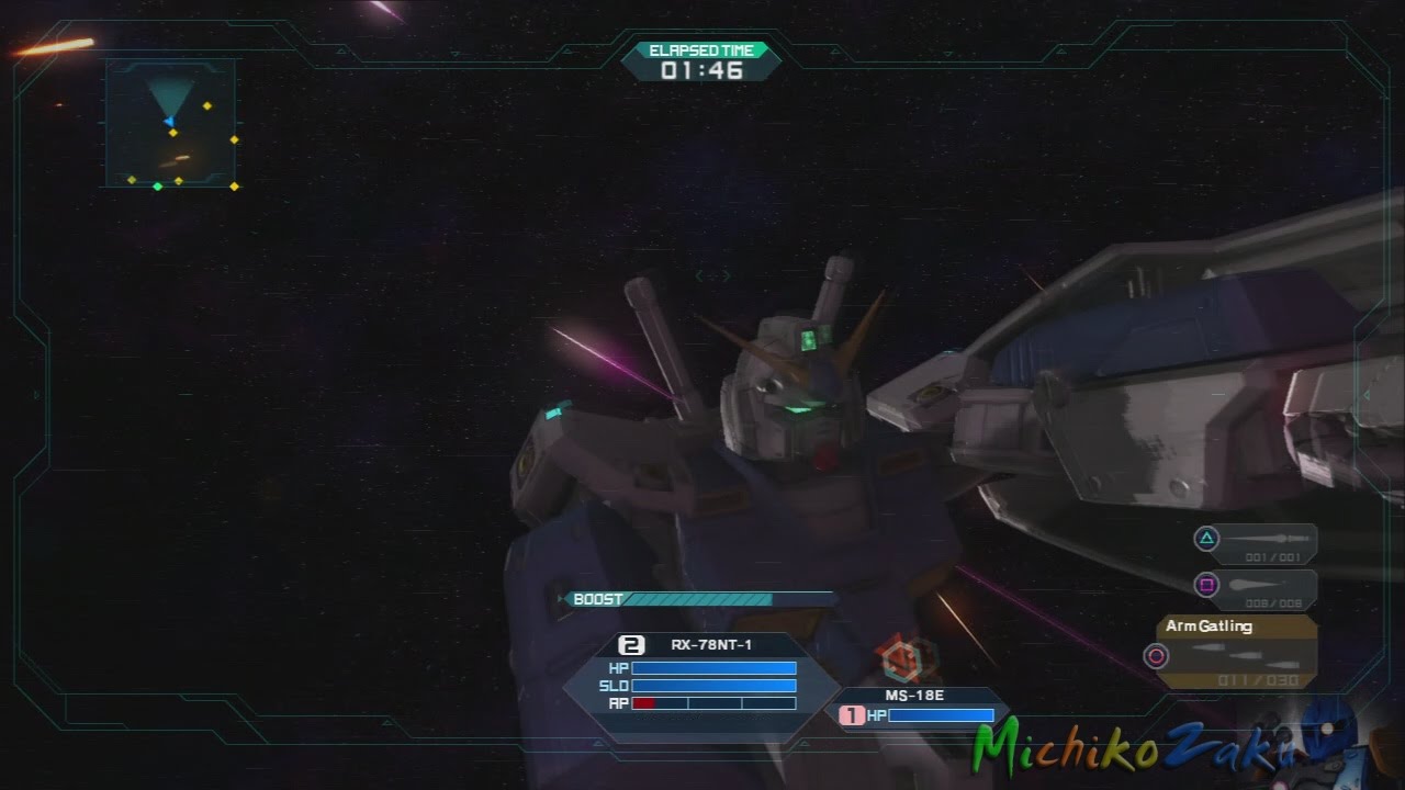 MOBILE SUIT GUNDAM SIDE STORIES (PS3) - VR Mission 24 - YouTube