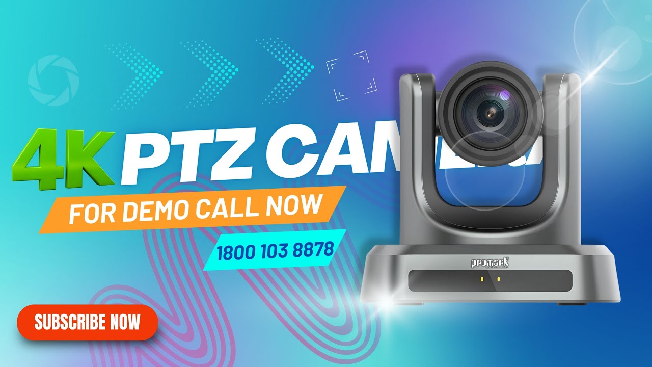 Promark's 4K PTZ Camera for education and conference rooms | Promark ...
