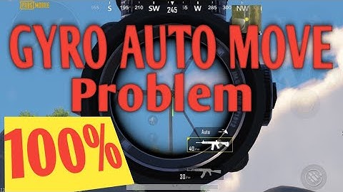 Gyro auto move problem | aim auto moving | Pubg mobile | infinix | Redmi | Tecno