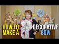 [How To] Decorative Bow
