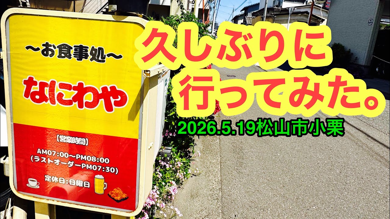 Naniwaya Shokudo] Visited. (Oguri, Matsuyama City) Ramen Uncle