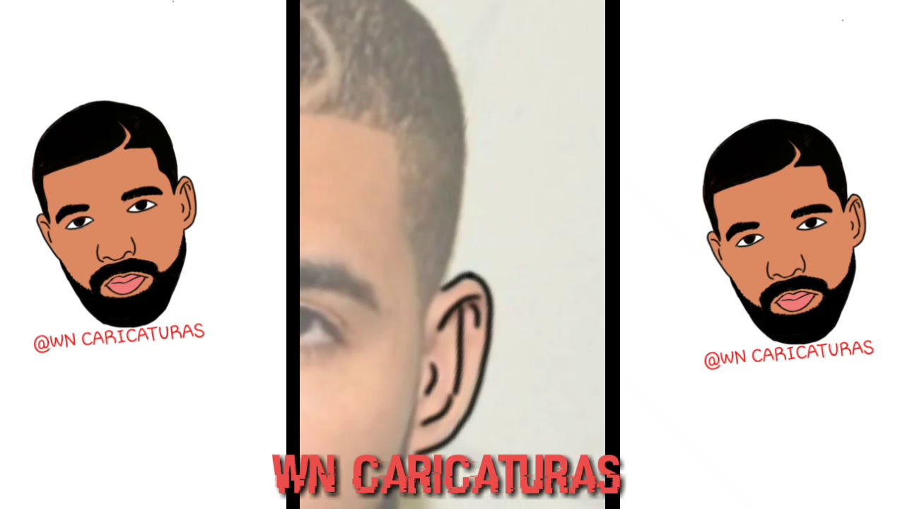 DRAKE - COMO FAZER CARICATURA PELO CELULAR (AUTODESCK)