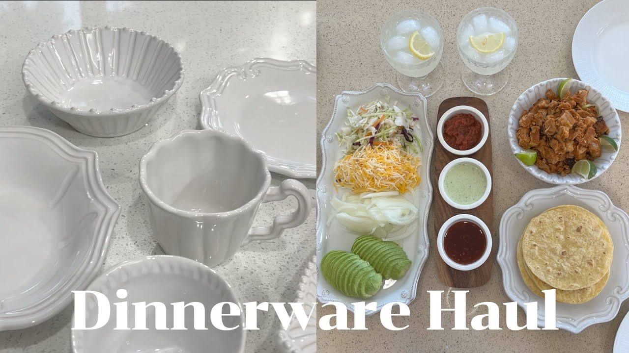 미국 브이로그 🇺🇸 | 그릇 하울 | VBC 까사, 줄리스카, 빌레로이앤보흐 | Dinnerware Haul | Tableware | Vietri, Juliska