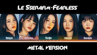 Le Sserafim - FEARLESS ROCK/METAL VERSION
