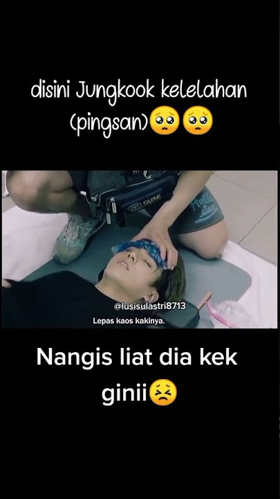 here jungkook fainted😢 #jungkook #bts #jungkookbts #armybts #FamilyArmy #JK