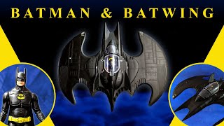 Batman and Batwing Set by Spin Master! - Action Figure and Vehicle Review - Batman 1989 / Returns