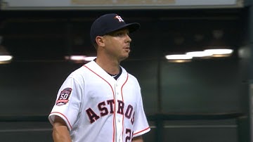 LAA@HOU: Kazmir fans five over 7 2/3 scoreless frames