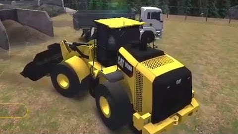 Construction Simulator 3 - Mengoperasikan CAT 950M Wheel Loader (Loading & Grading)