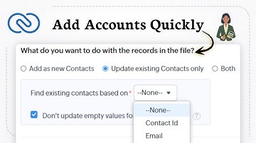 How to Import Accounts In Zoho CRM (Quick Account Import)