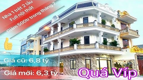 Bán nhà bình dương (468) Góc 2 Mặt Tiền Nhà Hoàn Công