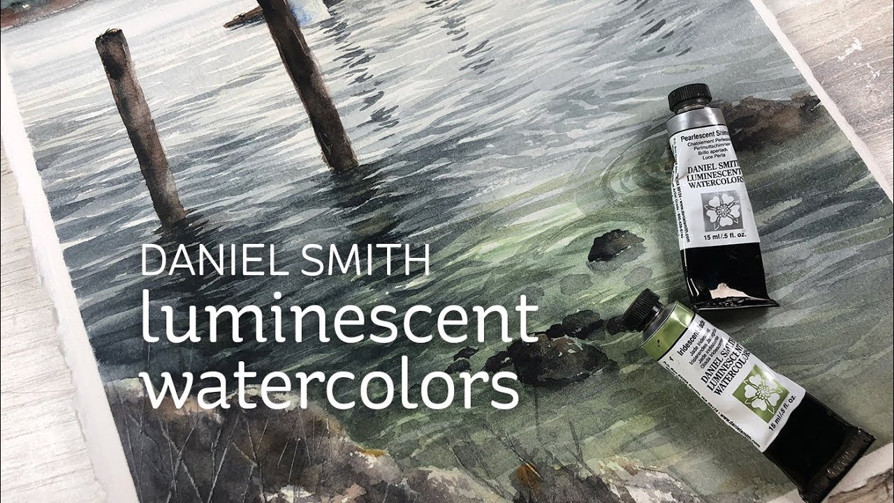 Daniel Smith Luminescent Watercolors (Iridescent, Interference,  Pearlescent, Duochrome)