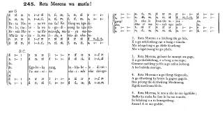 Lutheran Hymn 245 Reta Morena wa matla