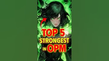 Top 5 Strongest Characters in One Punch Man