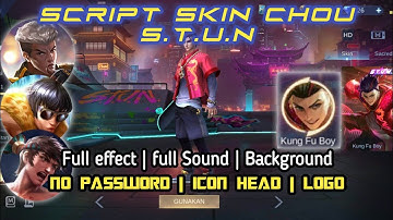 NEW UPDATE SCRIPT SKIN CHOU STUN NO PASSWORD PATCH Aamon