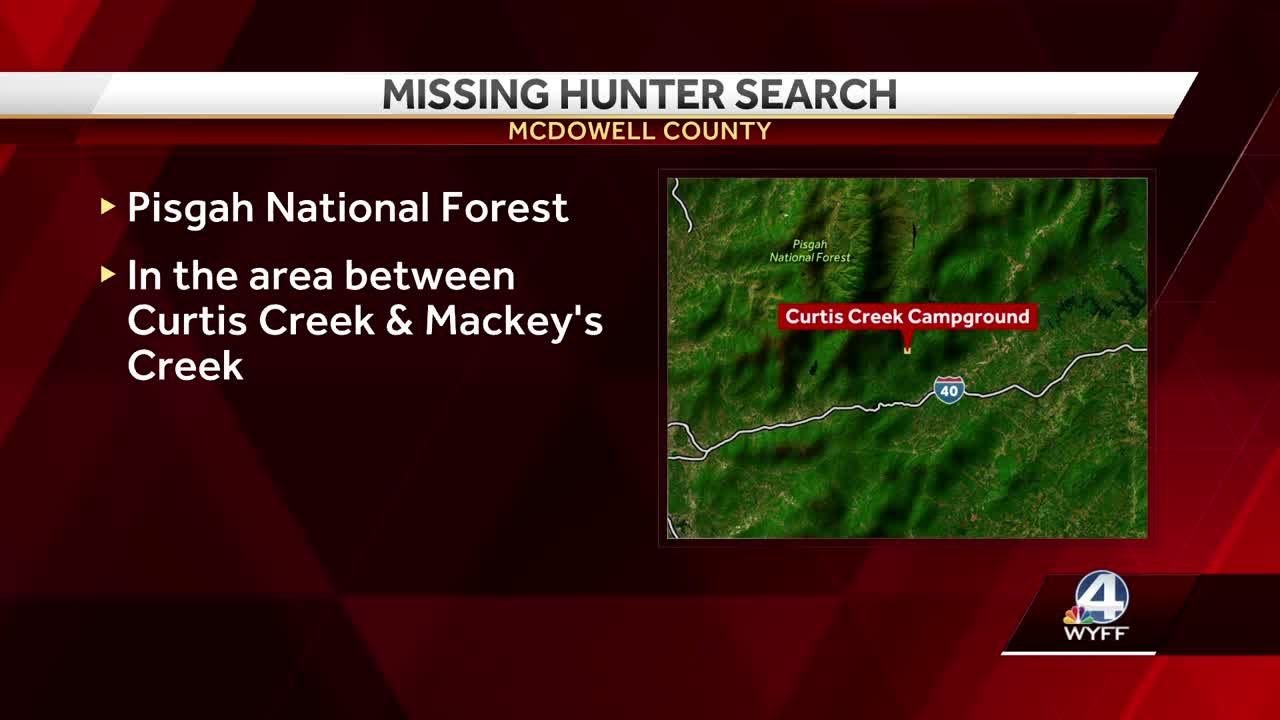 Search and rescue mission underway for missing bear hunter in Pisgah