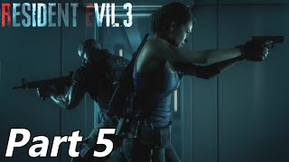 RESIDENT EVIL 3 REMAKE - Walkthrough Gameplay Part 5 - Underground Facility - (No Commentary)