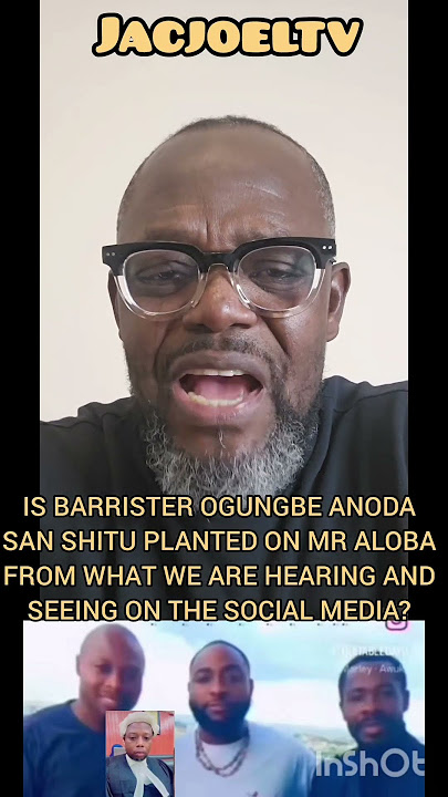 I HOPE WE ARE NOT WITNESSING ANOTHER SAN SHITU IN THE NEW BARRISTER TO MR ALOBA.