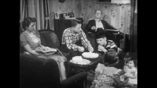 1950s American Thanksgiving Celebrations - CharlieDeanArchives \/ Archival Footage