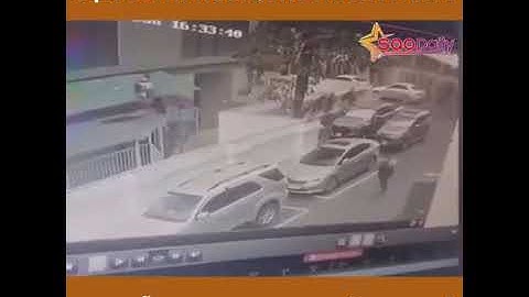 Cận cảnh góc quay người hùng Nguyễn Ngọc Mạnh cứu em bé rơi ở chung  cư Hà Nội