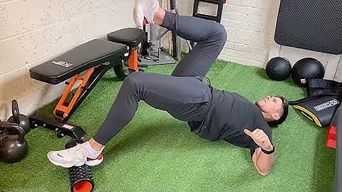 Roller Hamstring Bridge