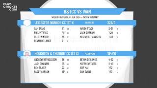 Houghton & Thurnby CC 1st XI v Leicester Ivanhoe CC 1st XI