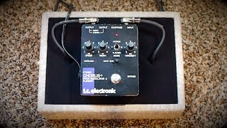 TC Electronic SCF Stereo Chorus Flanger Demo