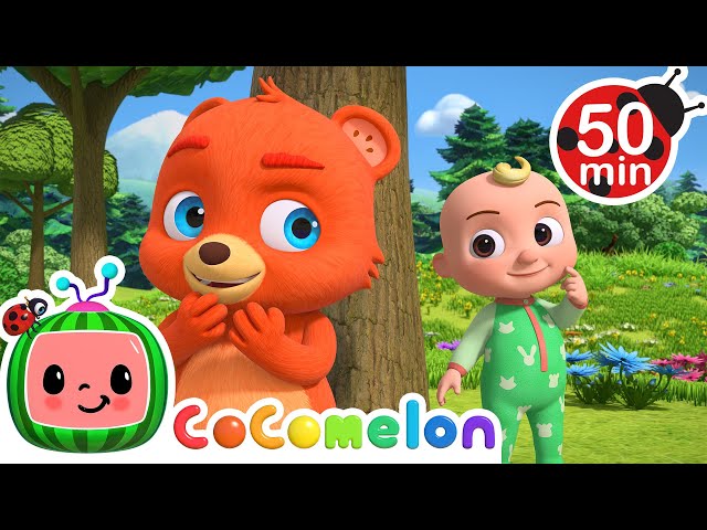 Hide u0026 Seek Song + More Cocomelon Animal Time Nursery Rhymes u0026 Kids Songs class=