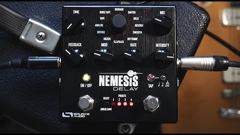 Top 5 Delay Engines on the Source Audio Nemesis