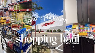 moving vlog 002: new apartment shopping!! + AMAZON HAUL (groceries, essentials, home finds)