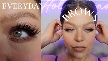 EVERYDAY BROW ROUTINE + trying new REFY brow tint gel. easy, fluffy, full brows! #browroutine