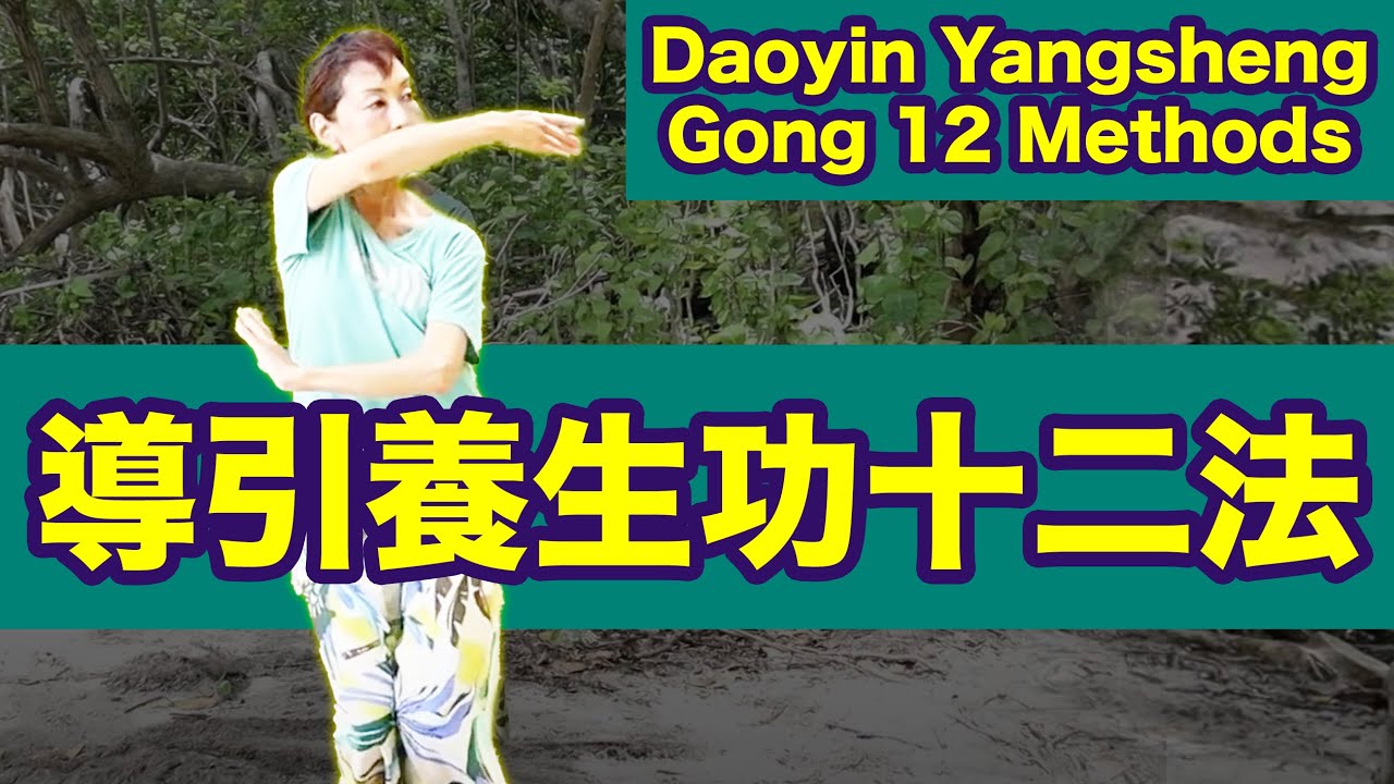 健身気功・導引養生功十二法 Qi gong - Daoyin Yangsheng Gong 12 Methods 櫻木五美(さくらぎいつみ ...