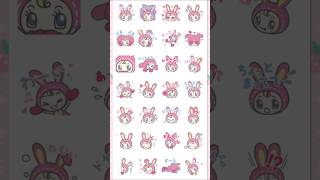 :3 #cutecore #kawaiicore #cute #kawai #kawaii #pink #mymelody #cutekawaii #aesthetic #anime#sticker