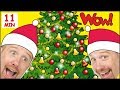 Christmas Tree Song for Children + MORE Stories for Kids from Steve and Maggie | Wow English TV