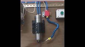 Mist coolant spray #minicool #coolantspray #cncmachinecoolant #mistcoolantsystem #cnccoolantspray