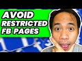 Manychat Tagalog 2022 | Strategy You Can Follow To Avoid Restricted Page From Your Chatbot | Fb Tips